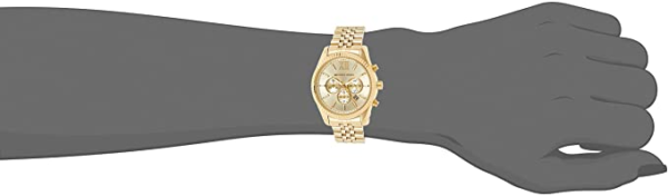 Michael Kors Lexington Chronograph Stainless Steel Watch - Image 5