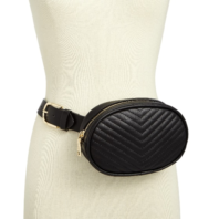 Steve Madden Chevron Quilted Fanny Pack