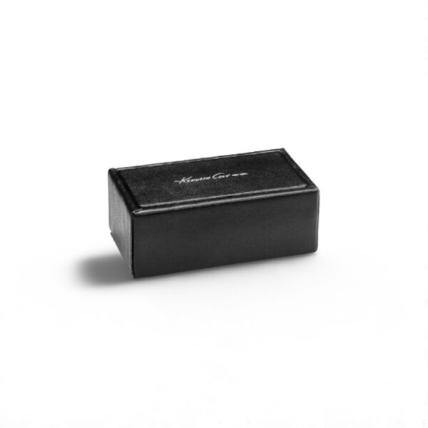 Kenneth Cole Reaction Cufflinks, Polished Hematite Boxed - Image 3